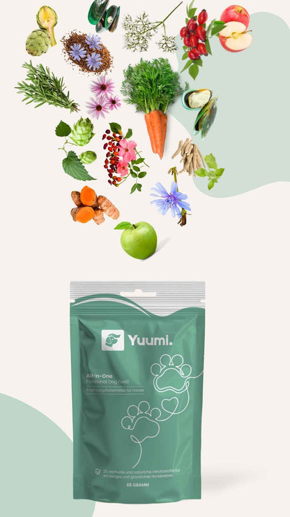 Yuumi All-in-One – natürliche Komplett-Ergänzung für Hunde